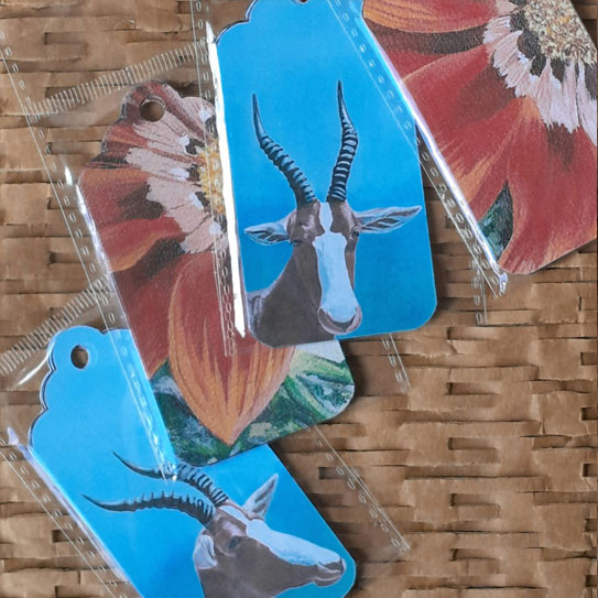 South African Art Beautiful Gift Tags